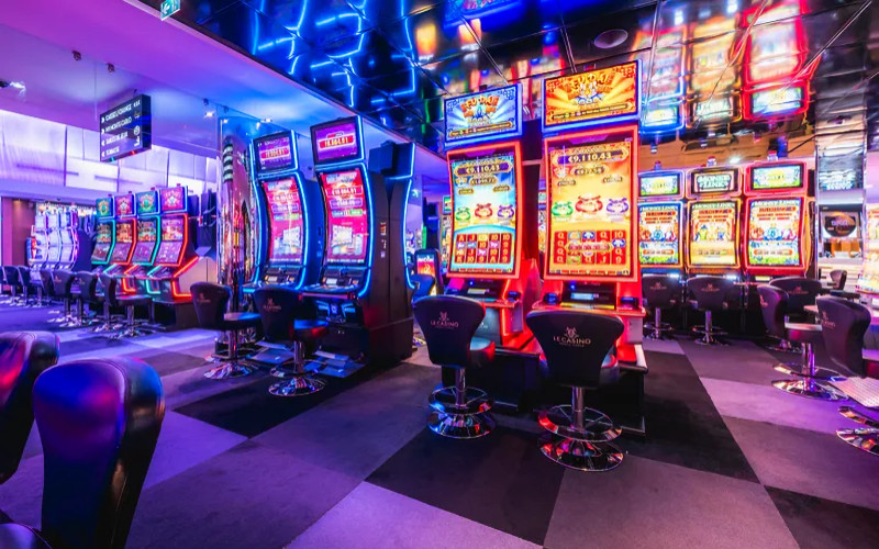 Slot machines at Monte-Carlo Casino