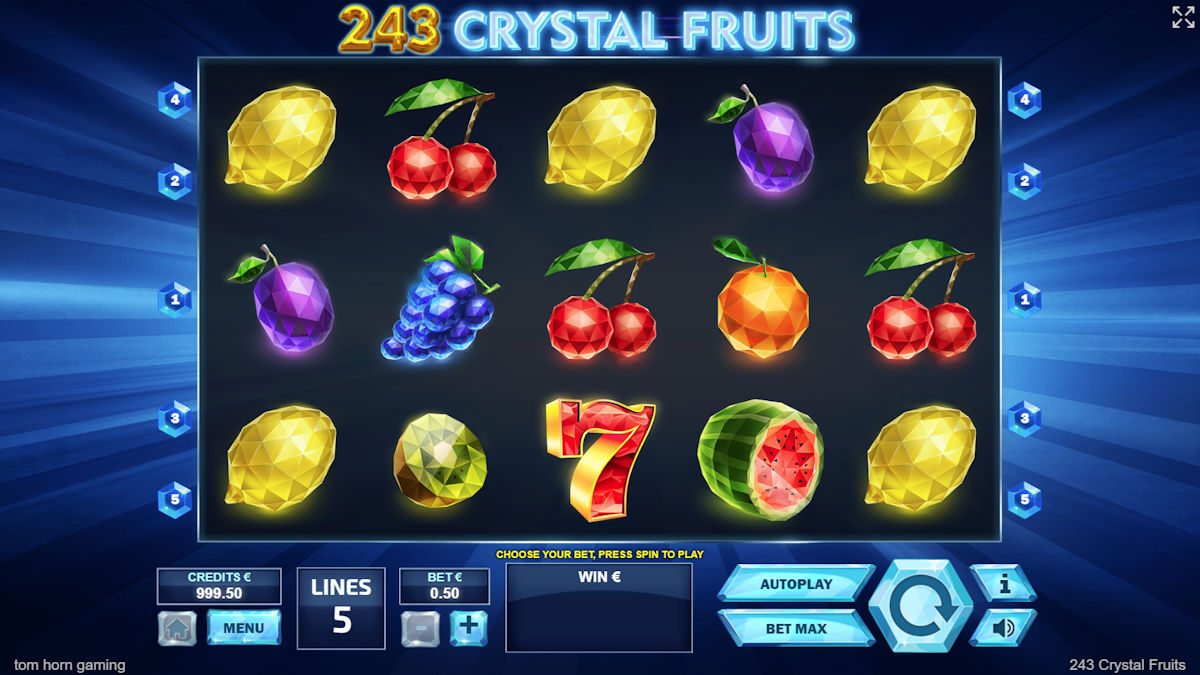 Slot 243 Crystal Fruits