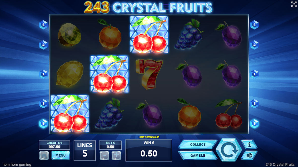 Visual of 243 Crystal Fruits by Tom Horn